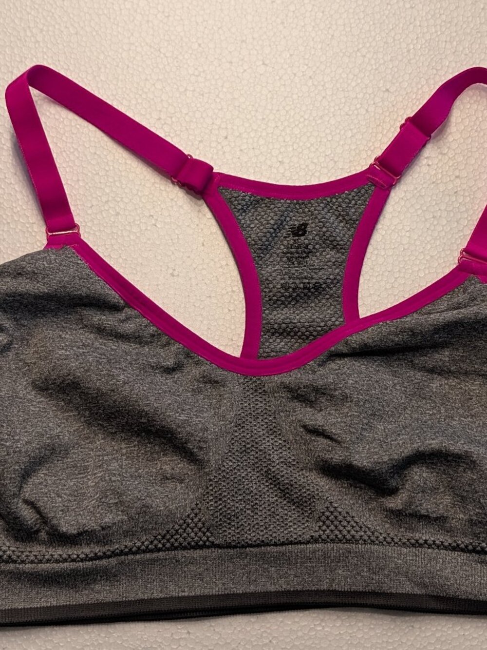 Women's Sports Bra - New Balance Grey Sz XL